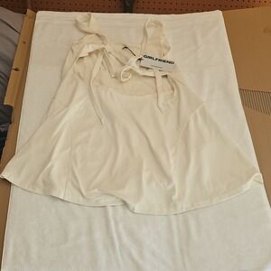 Girlfriend Collective Beige Athletic Skort XXXL Built-in Shorts
